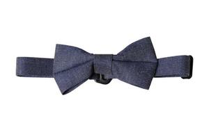1179 Black bow tie isolated on a transparent background photo
