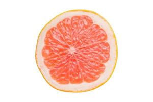 3336 Fresh half orange fruit isolated on a transparent background photo