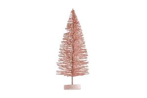 7074 Pink christmas tree isolated on a transparent background photo