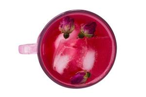 7428 Pink juice isolated on a transparent background photo