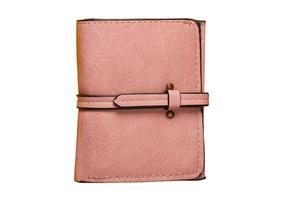 2692 Pink wallet isolated on a transparent background photo