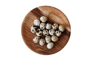 3005 Quail eggs isolated on a transparent background photo