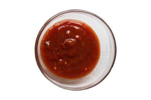 3278 tomate salsa aislado en un transparente antecedentes foto