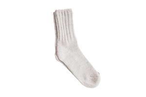 4078 White socks isolated on a transparent background photo