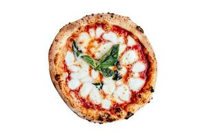 3376 Neapolitan pizza isolated on a transparent background photo
