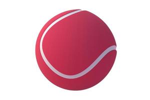7404 Pink ball isolated on a transparent background photo