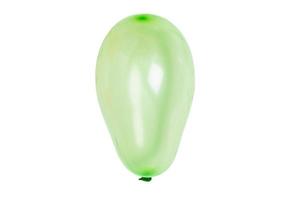 2519 Green balloons isolated on a transparent background photo