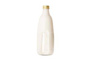 3257 Bottle with milk isolated on a transparent background photo