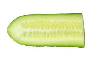 3100 Vegetables green cucumber isolated on a transparent background photo