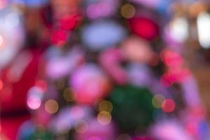 detalle de la decoración del árbol de navidad de París foto