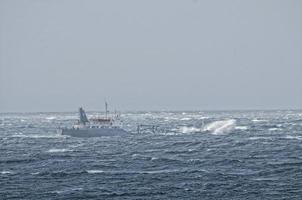 Ship in the tempest photo