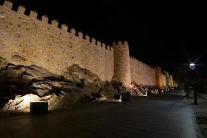 avila town spain old walls photo