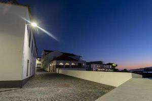 Madalena Village Pico Island Azores at night photo