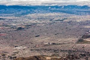 mexico city aerial view cityscape photo