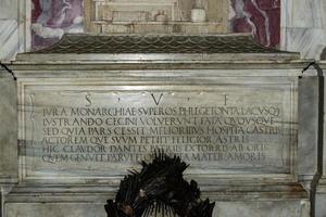 Dante Alighieri Italian poet tomb in Ravenna photo