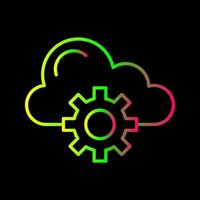 Cloud Computing Vector Icon