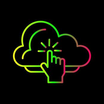 Cloud Computing Vector Icon