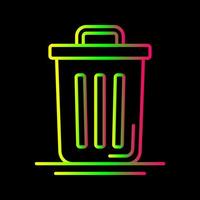 Trash Can Vector Icon