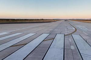 zona de aterrizaje y despegue del aeropuerto foto