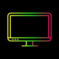 Lcd Vector Icon