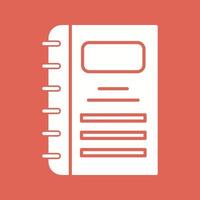 Notebook Vector Icon