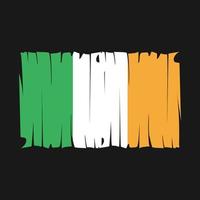 vector de bandera de irlanda