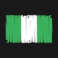 vector de bandera de nigeria