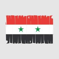 vector de bandera de siria