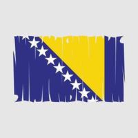 vector de bandera de bosnia