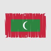 Maldives Flag Vector