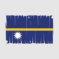 vector de bandera de nauru