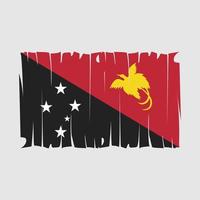 Papua Flag Vector