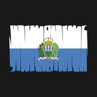 vector de bandera de san marino