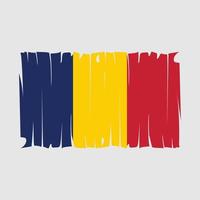 Chad Flag Vector