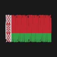 Belarus Flag Brush Vector Illustration