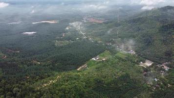 aereo Guarda giù piccolo Kampung vicino kedah video