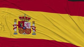 Spain Flag Cloth Removing From Screen, Intro, 3D Rendering, Chroma Key, Luma Matte video