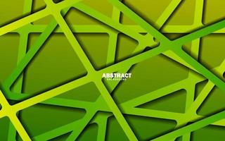 Abstract spider network green color vector