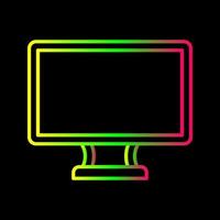 Lcd Vector Icon