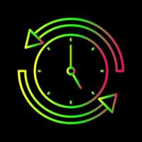 Run Time Vector Icon