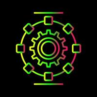 Automated Process Vector Icon