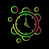 icono de vector de reloj