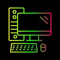 Computer Vector Icon