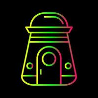 Space Capsule Vector Icon