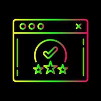 Rating Vector Icon