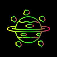 Saturn Vector Icon