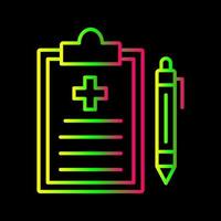 Medical Record Vector Icon