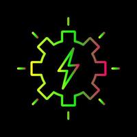 Electricity Vector Icon