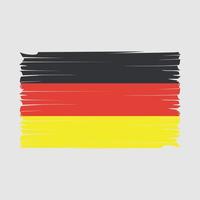 Germany Flag Brush Vector