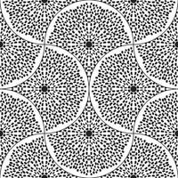 Abstract geo fish scale seamless pattern. Ornamental tile, mosaic background.  Patchwork infinity card.  Modern geometric motifs. vector